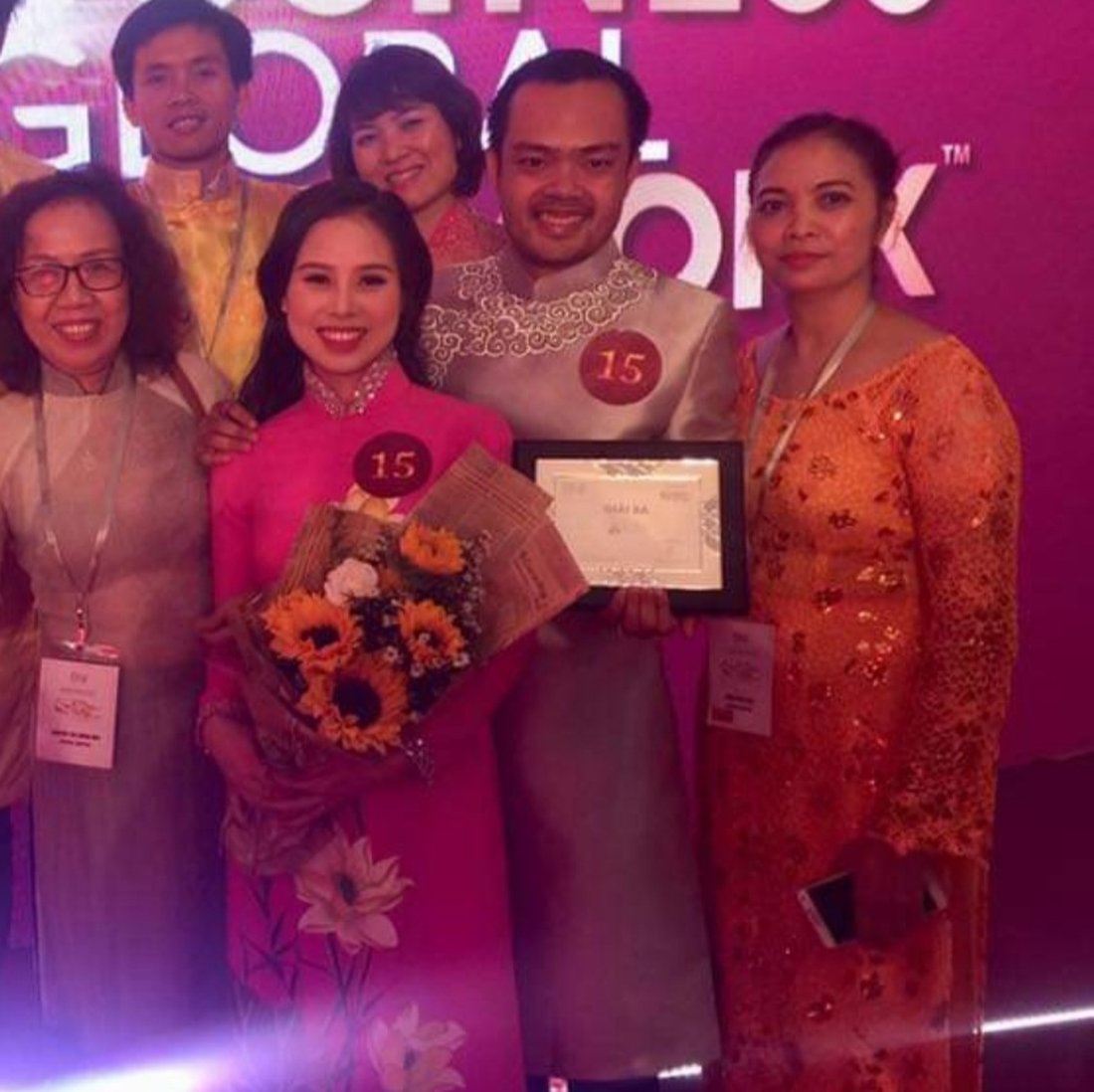 Nguyễn Tú Oanh đạt Giải Ba Top Face BNI Việt Nam 2017